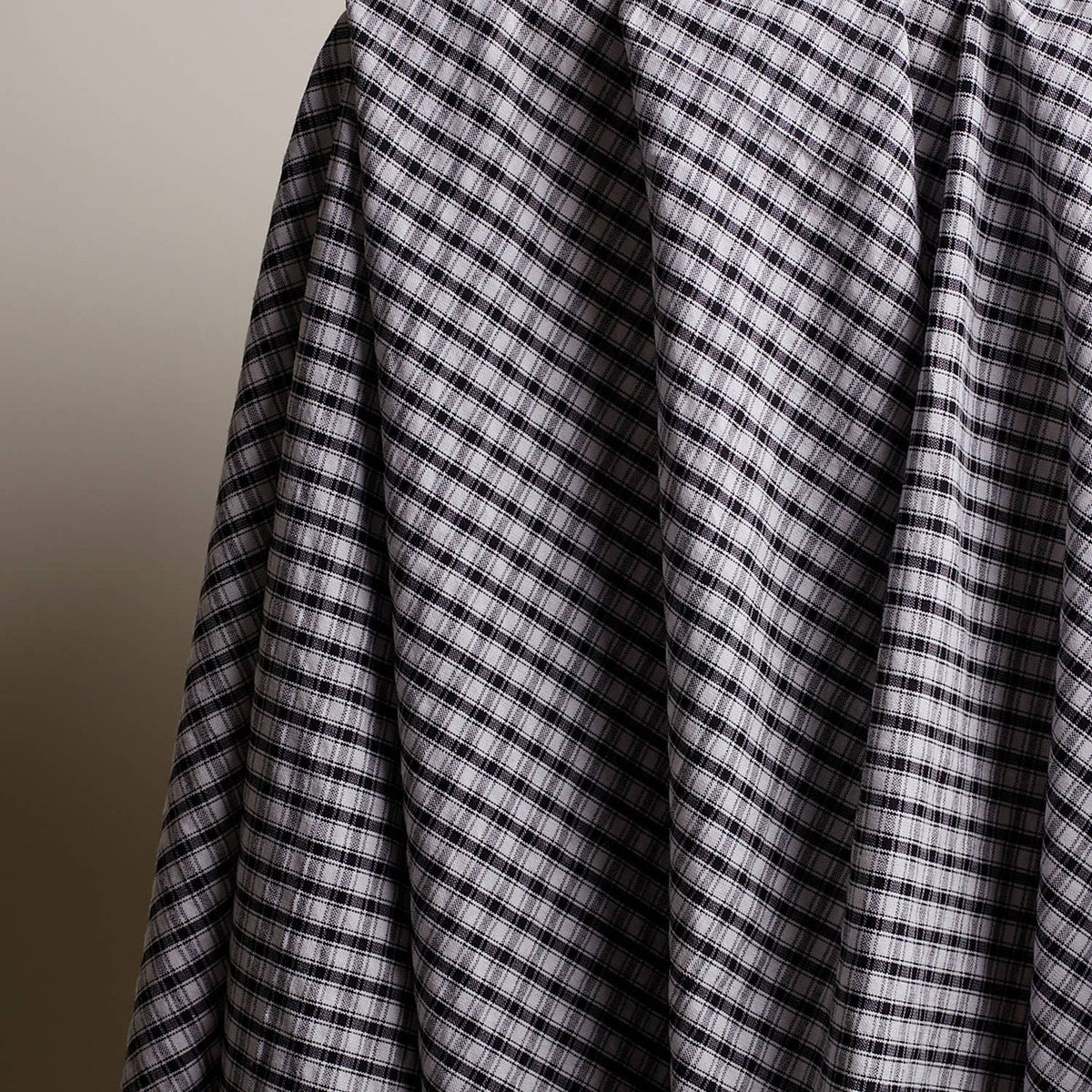 Seersucker Deep Charcoal Fabric by Atelier Brunette