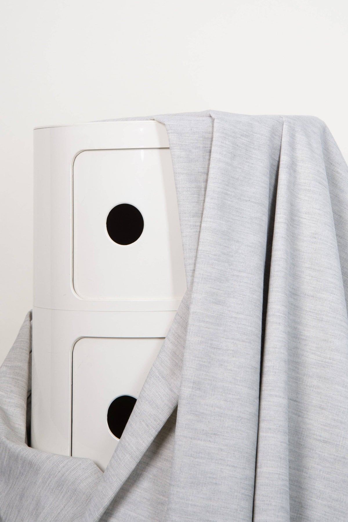 Stone Ivory Woven Velvet