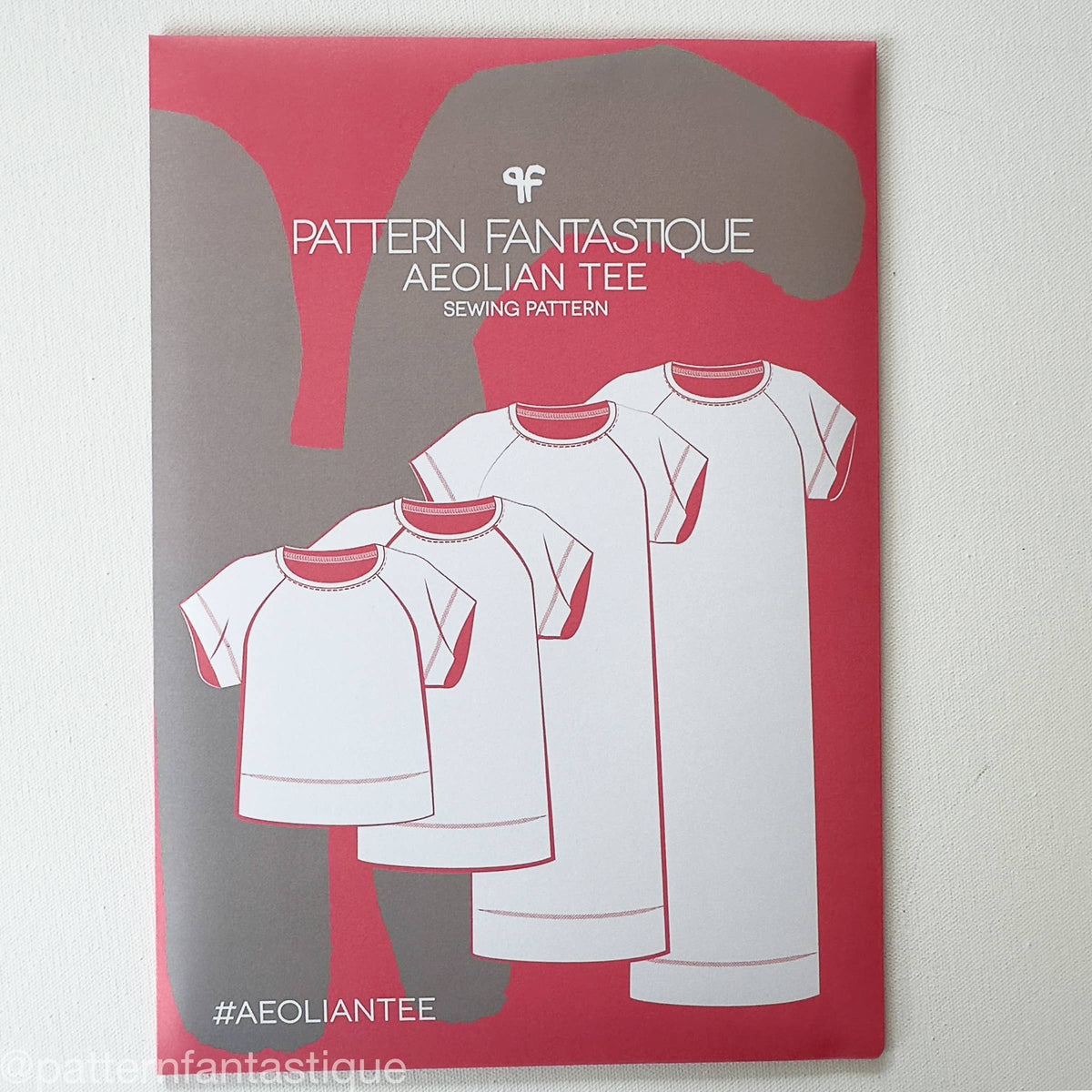 Aeolian Tee Shirt, Dress - Paper Sewing Pattern