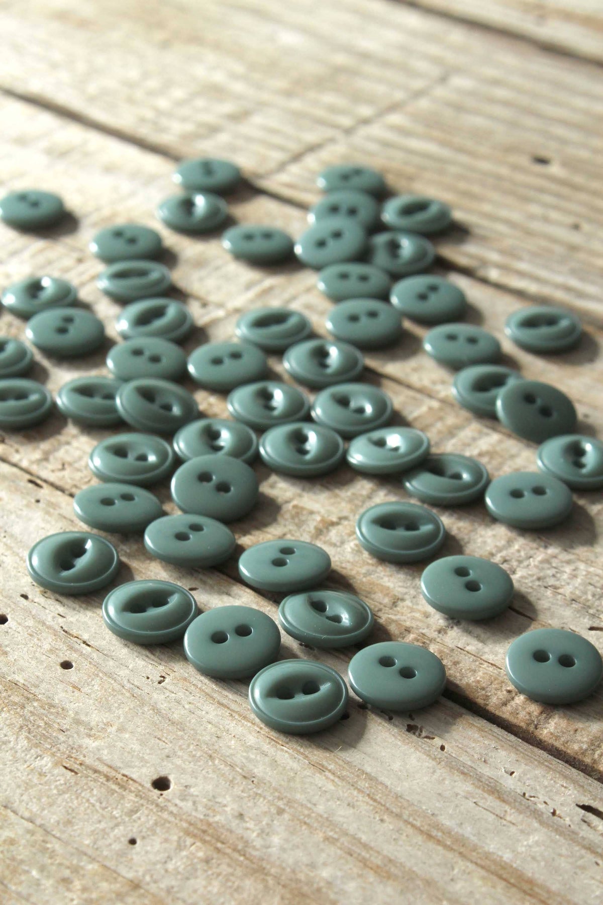 Sage Green Essential Button by Eglantine et Zoé