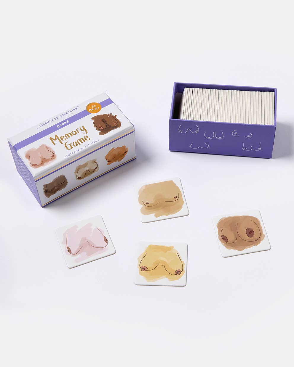 Memory Card Game - Boobs by J.O.S Studio