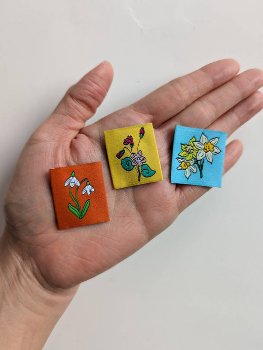 Year of Birth Month Flowers | Variety Label Pack