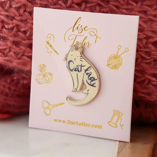 Cat Lady Magnetic Needle Holder by Lise Tailor