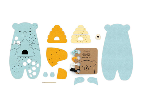 Honeybear - Felt Doll Kit