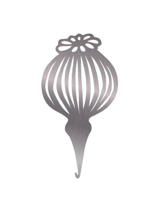 Stainless Steel Micro Threader Poppy by Kiriki