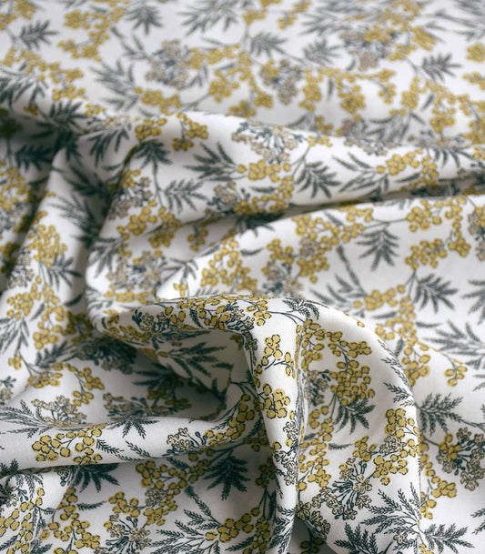 Winter Berries Viscose Fabric by Cousette