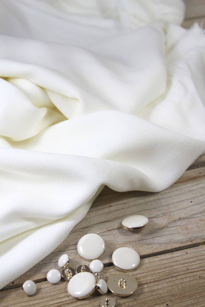 Viscose Crepe Pearl Fabric by Eglantine et Zoé