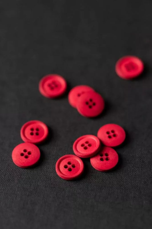 Cotton Button 11mm