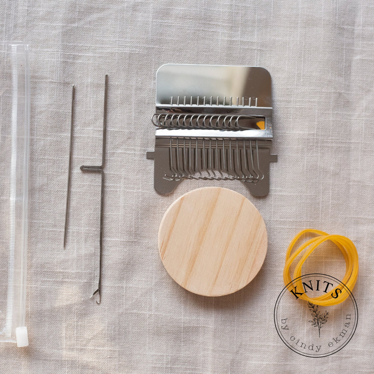 Mending loom tool