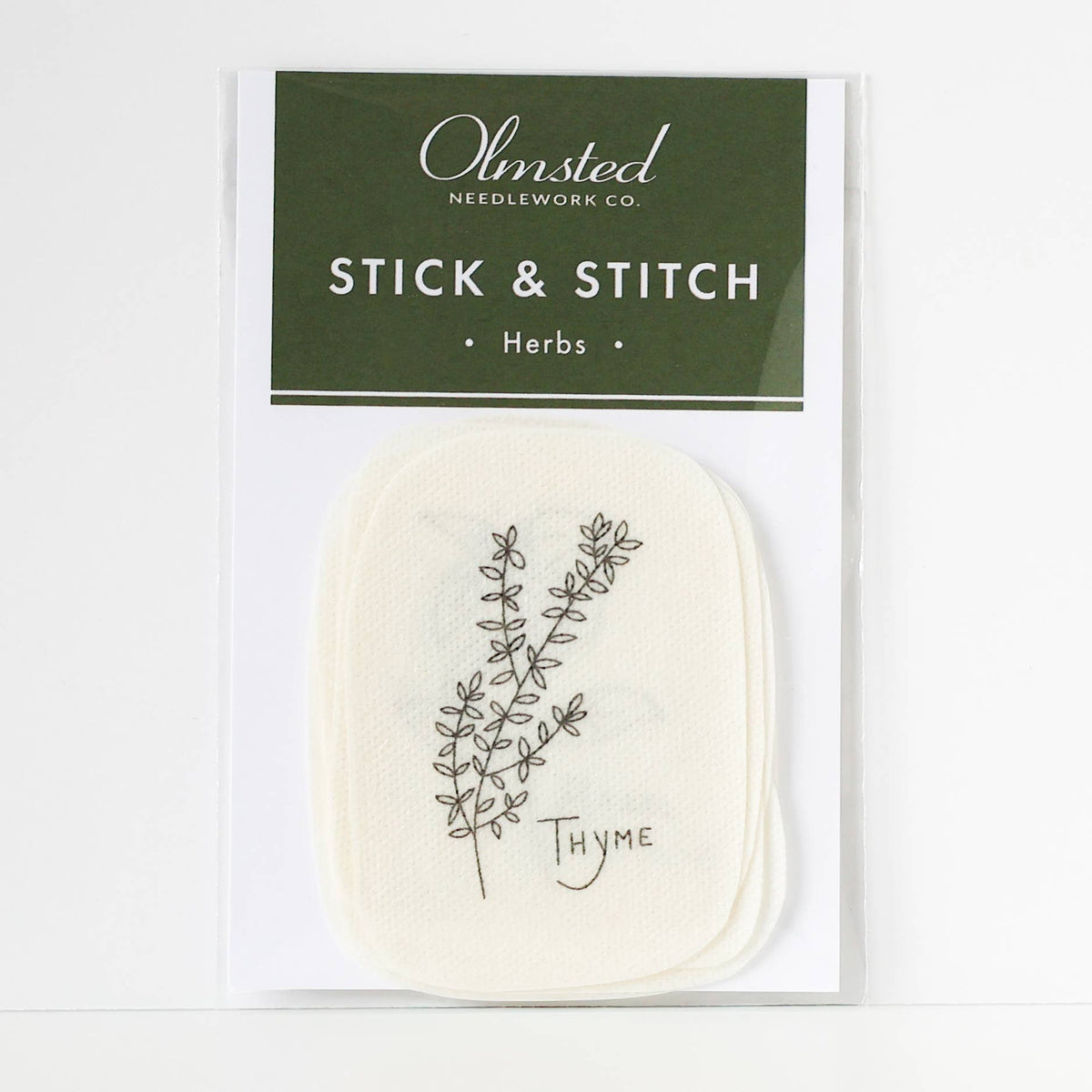 Herb Stick and Stitch Embroidery Patterns