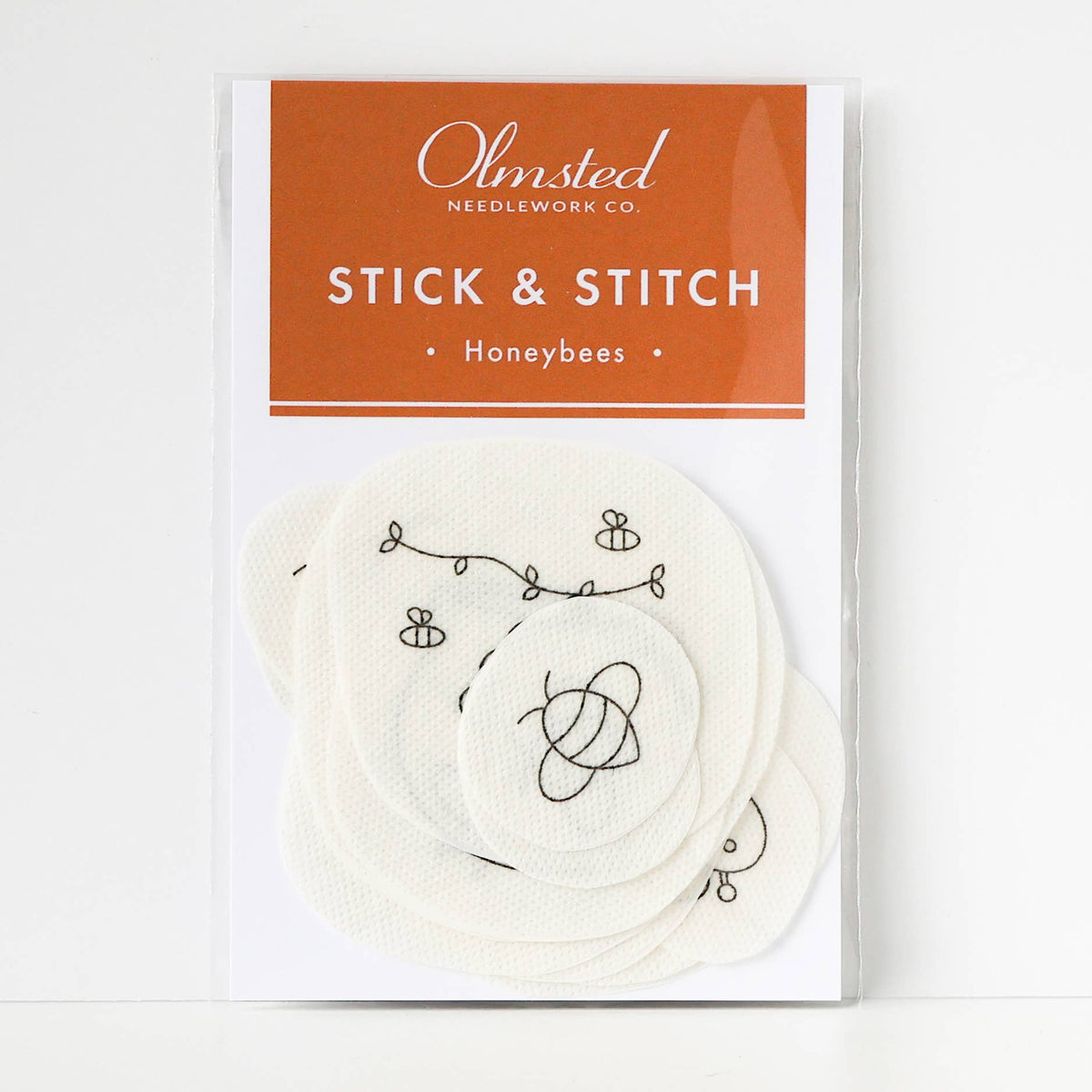 Bee Stick and Stitch Embroidery Patterns