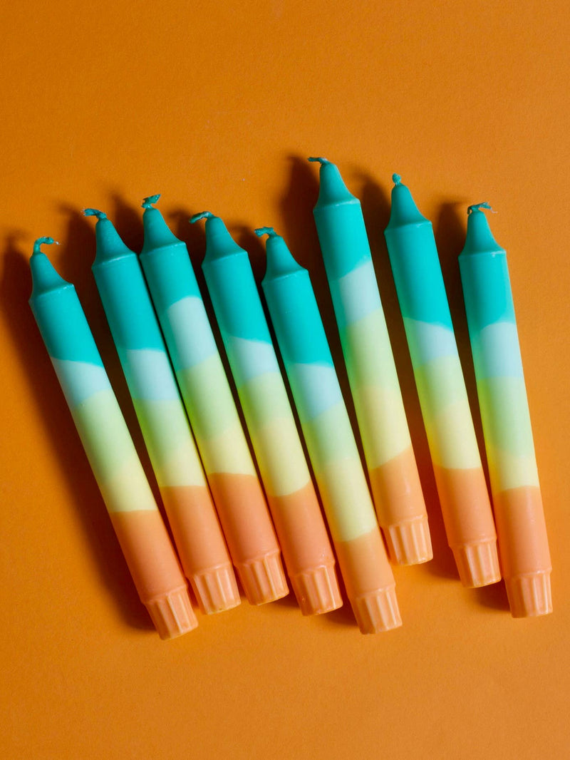 Nordtrice Taper candles- Summer vibes / Passion Fruit Colours