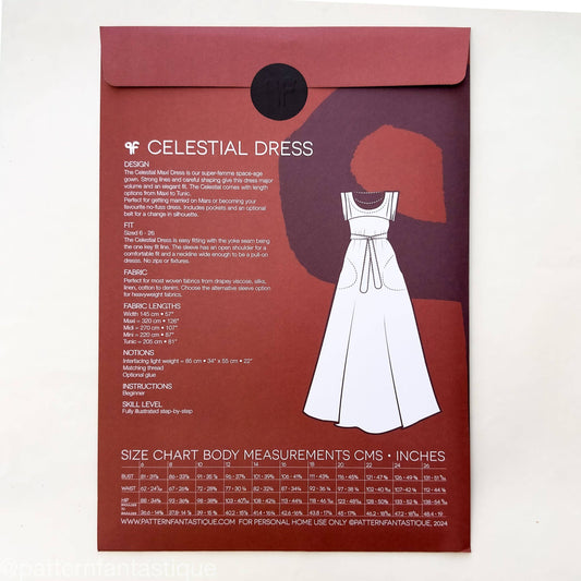 Celestial Maxi Dress - Paper Sewing Pattern