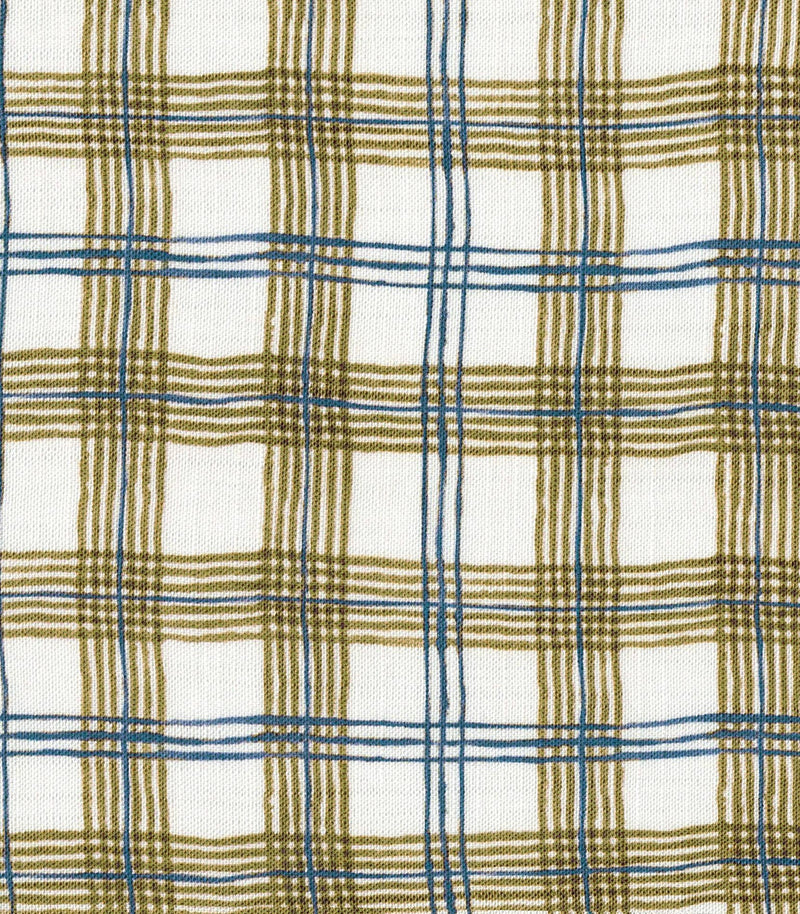 Harry's Checks Viscose Fabric by Cousette
