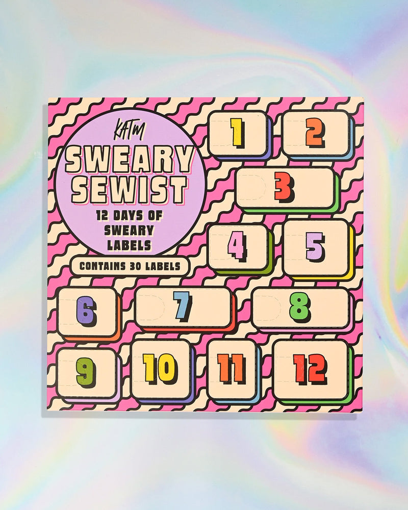 2026 Sweary Sewist Advent Calendar - 12 Windows