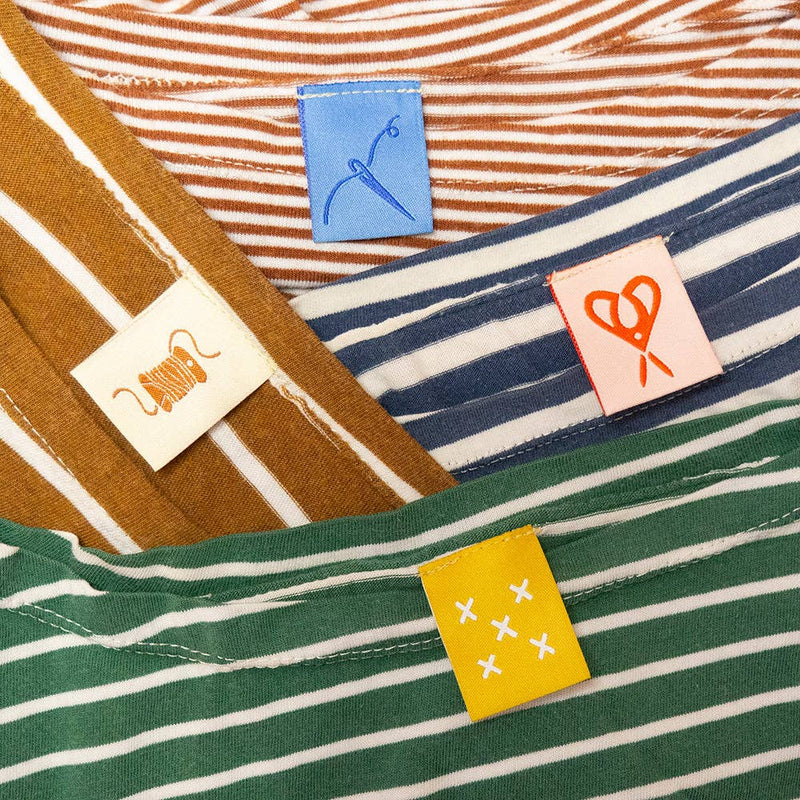 Stitching Symbols Sew-In Labels (4 Pack) by Junebug & Darlin