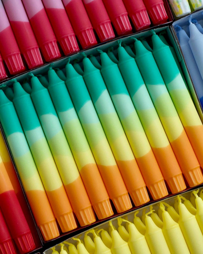 Nordtrice Taper candles- Summer vibes / Passion Fruit Colours