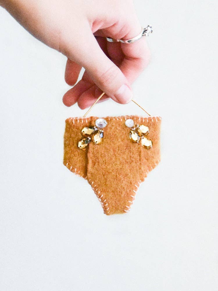 Undie Ornaments Paper Sewing Pattern by Sophie Hines