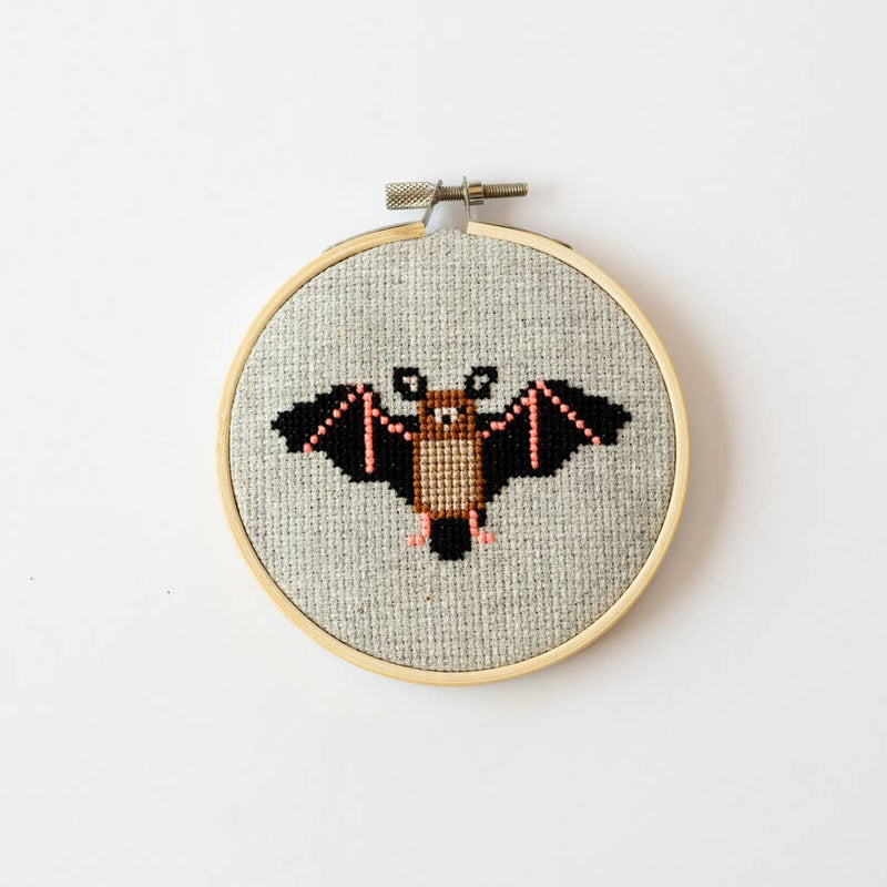Bat Cross Stitch by Cotton Clara