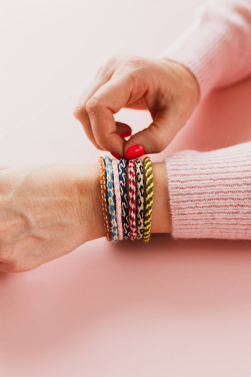 Kumihimo Friendship Bracelet Kit  by Cotton Clara
