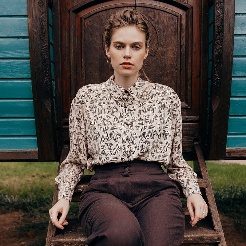 Hariette Blouse Printed Sewing Pattern by Cousette (PAPER)