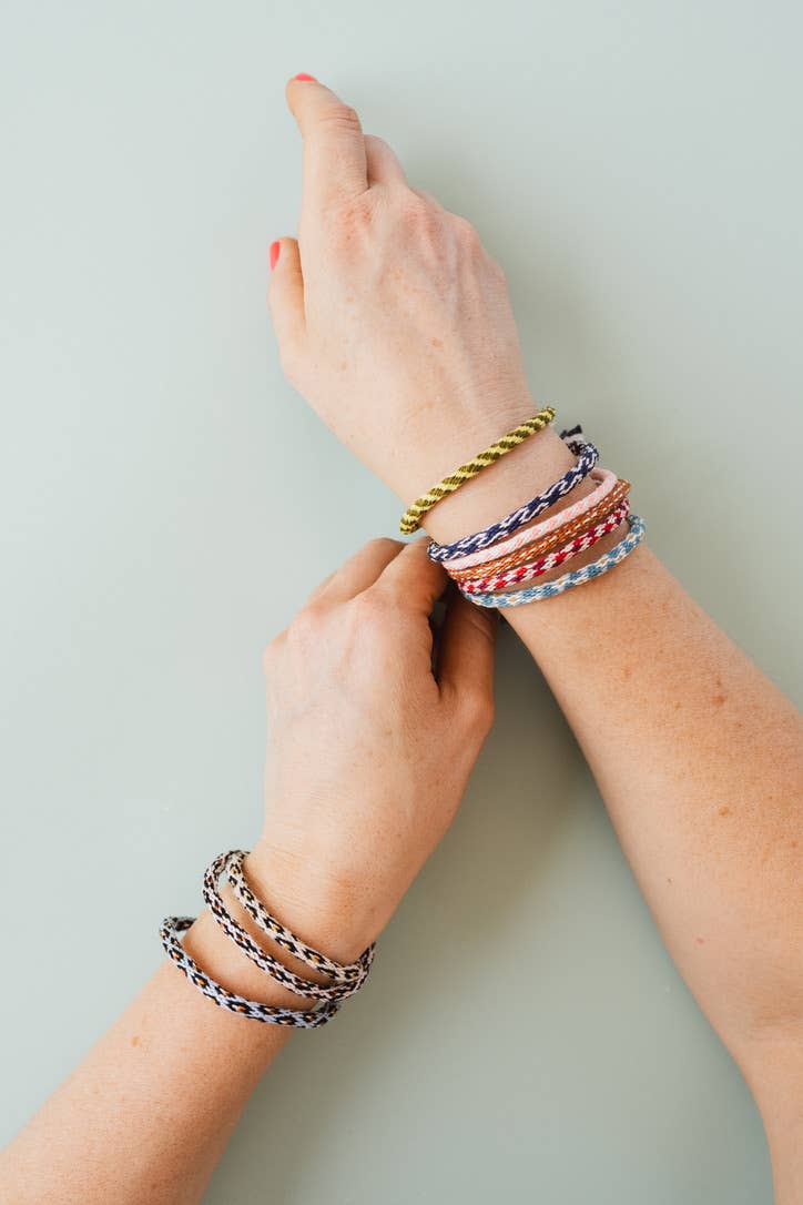 Kumihimo Friendship Bracelet Kit  by Cotton Clara