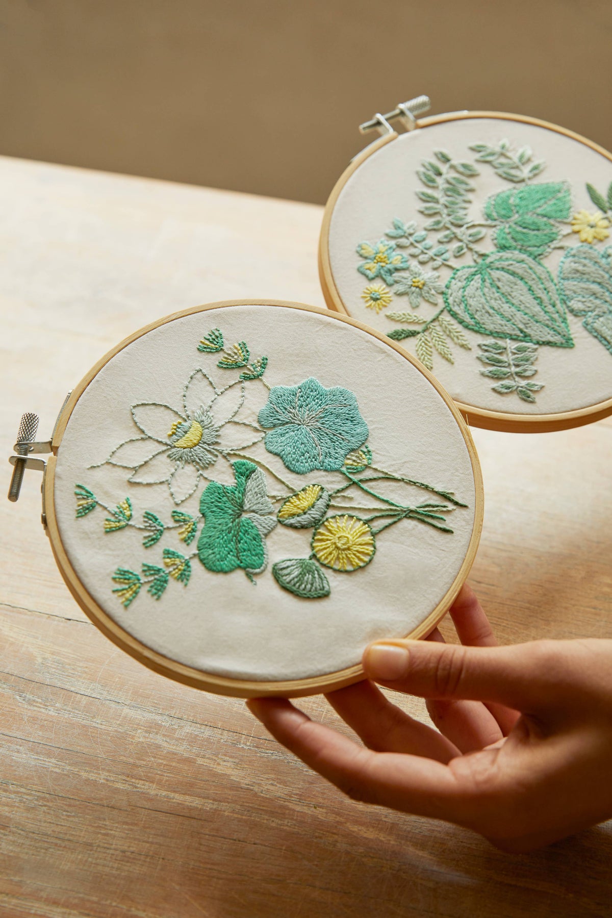 DMC Water Garden Embroidery Kit