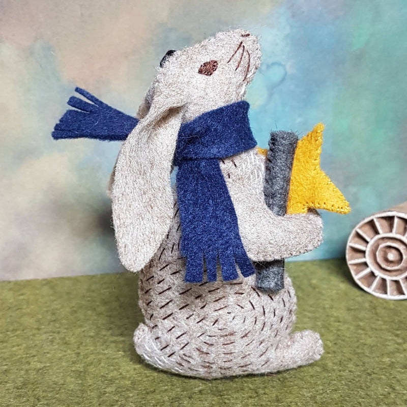 Prof Hare Stargazer Felt Craft Mini Kit by Corinne Lapierre