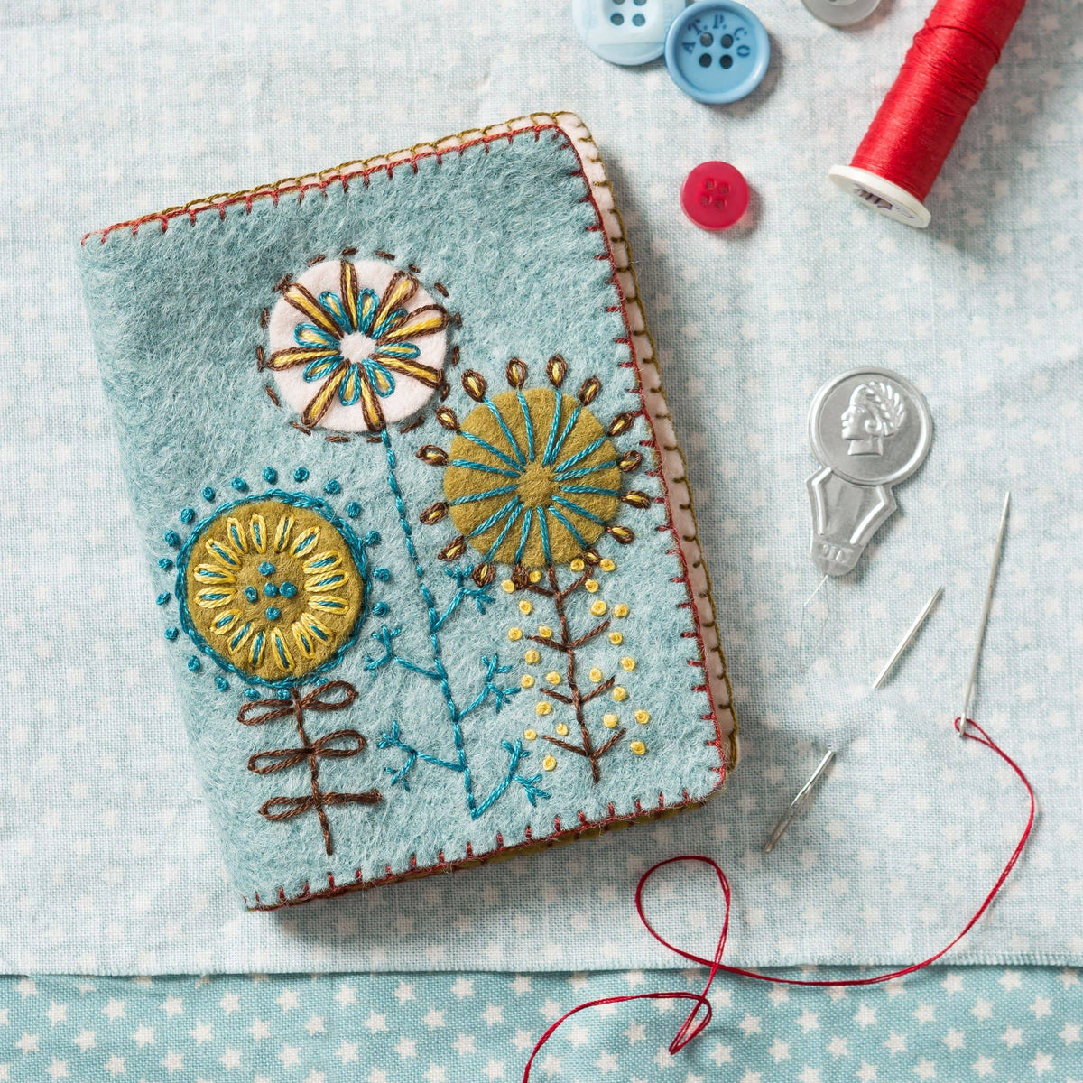 Needle Case Felt Craft Mini Kit by Corinne Lapierre Limited