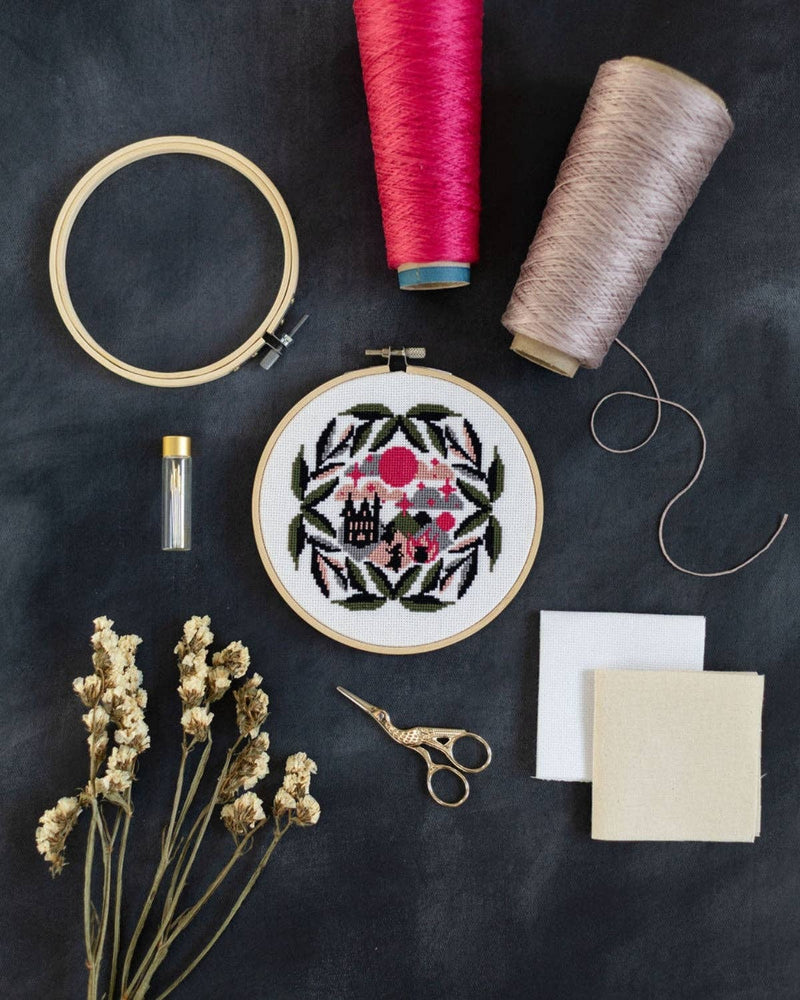 'Witches Mountain' Cross Stitch Kit