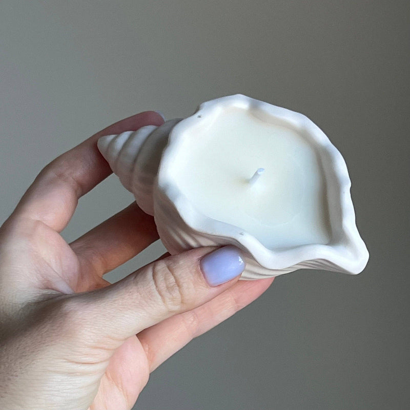 Shell Jar Soy Wax Candle by Estelle Studio