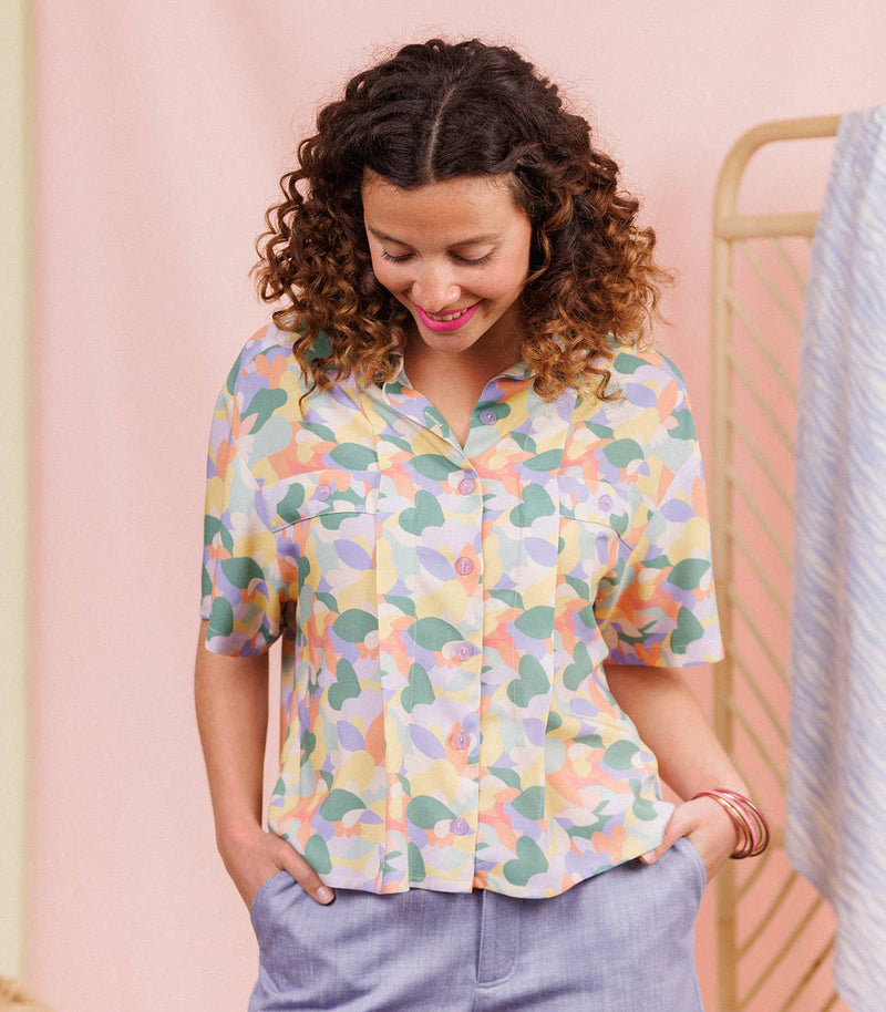 Djette Shirt Dress by Cousette PRINTED PATTERN
