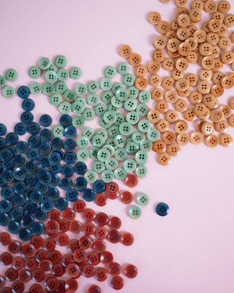 Jadite 1/2" Corozo Nut Buttons