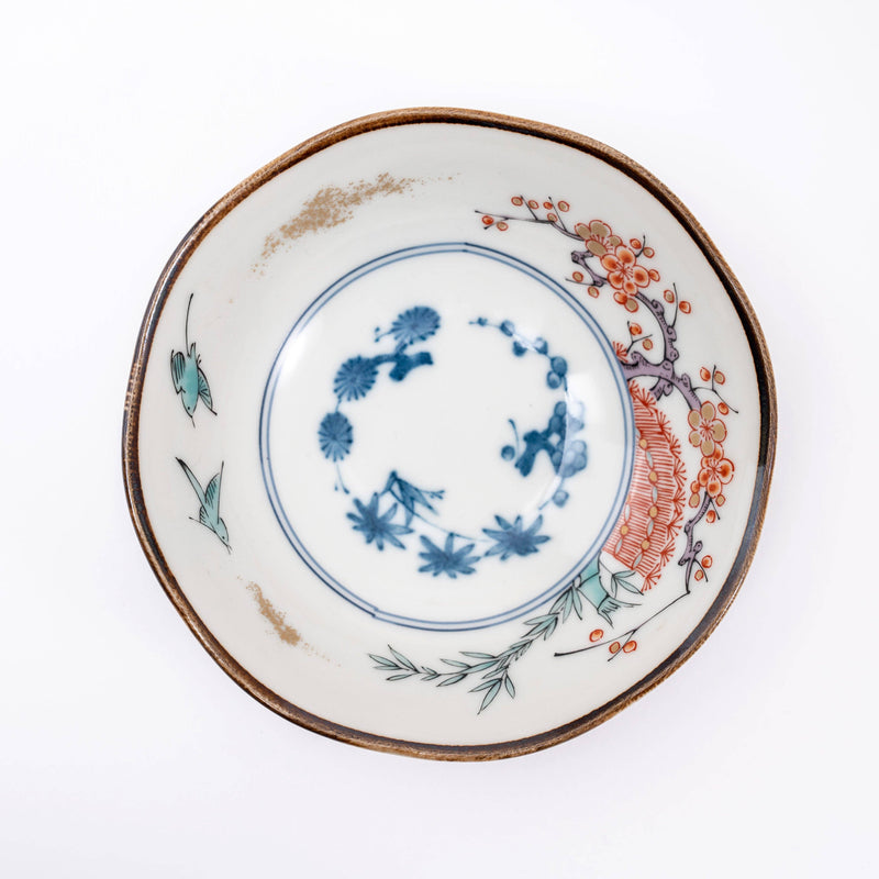 Somenishiki-Koimari Side Dish Bowl Set 5Pcs