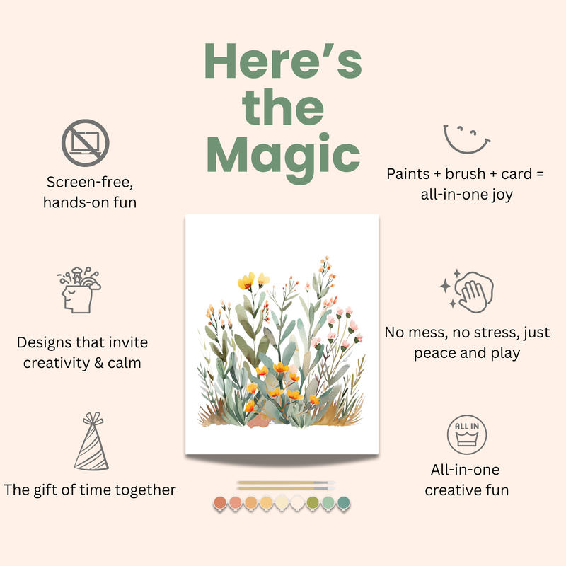 All-In-One Watercolour Kit - Desert Bloom