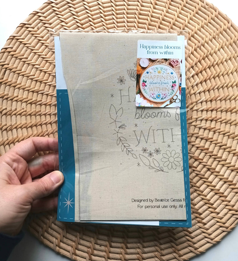 Embroidery fabric pattern - Notions and Potions