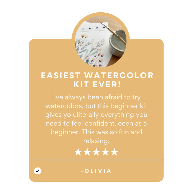 All-In-One Watercolour Kit - Mushroom Forest