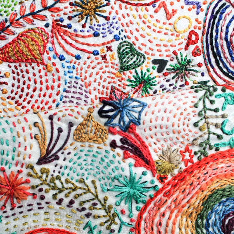 Disco Nap Embroidery Kit