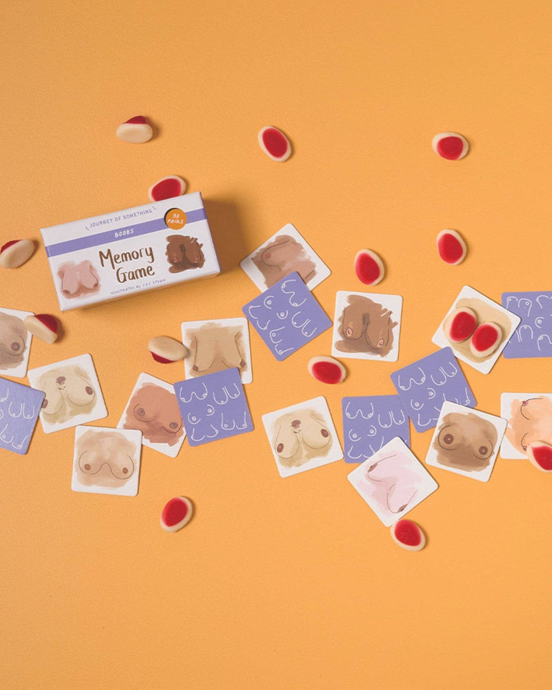 Memory Card Game - Boobs by J.O.S Studio