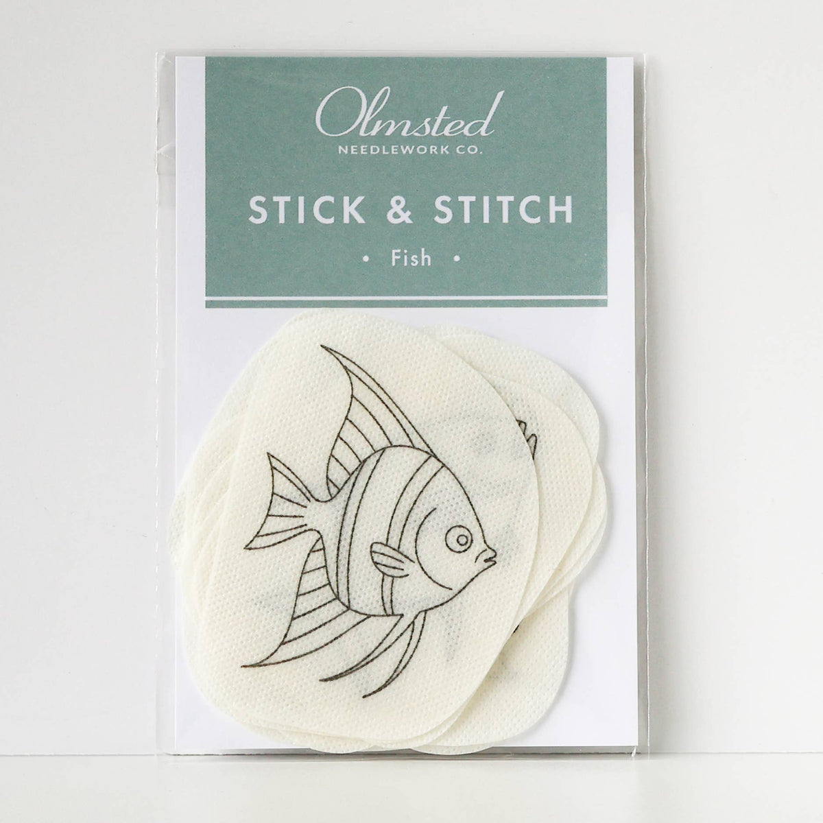 Fish Embroidery Stick and Stitch Patterns