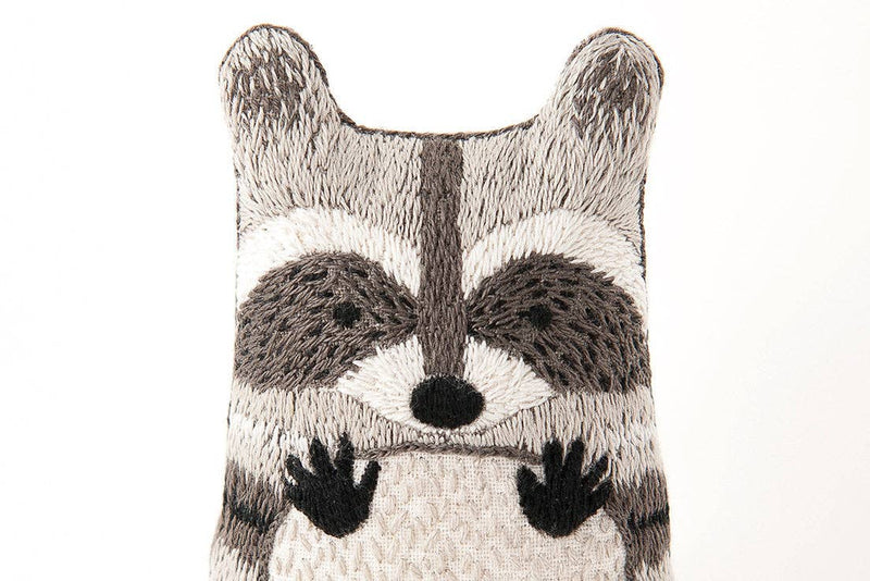 Raccoon Embroidery Kit