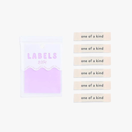 'One Of A Kind' Woven Sewing Labels