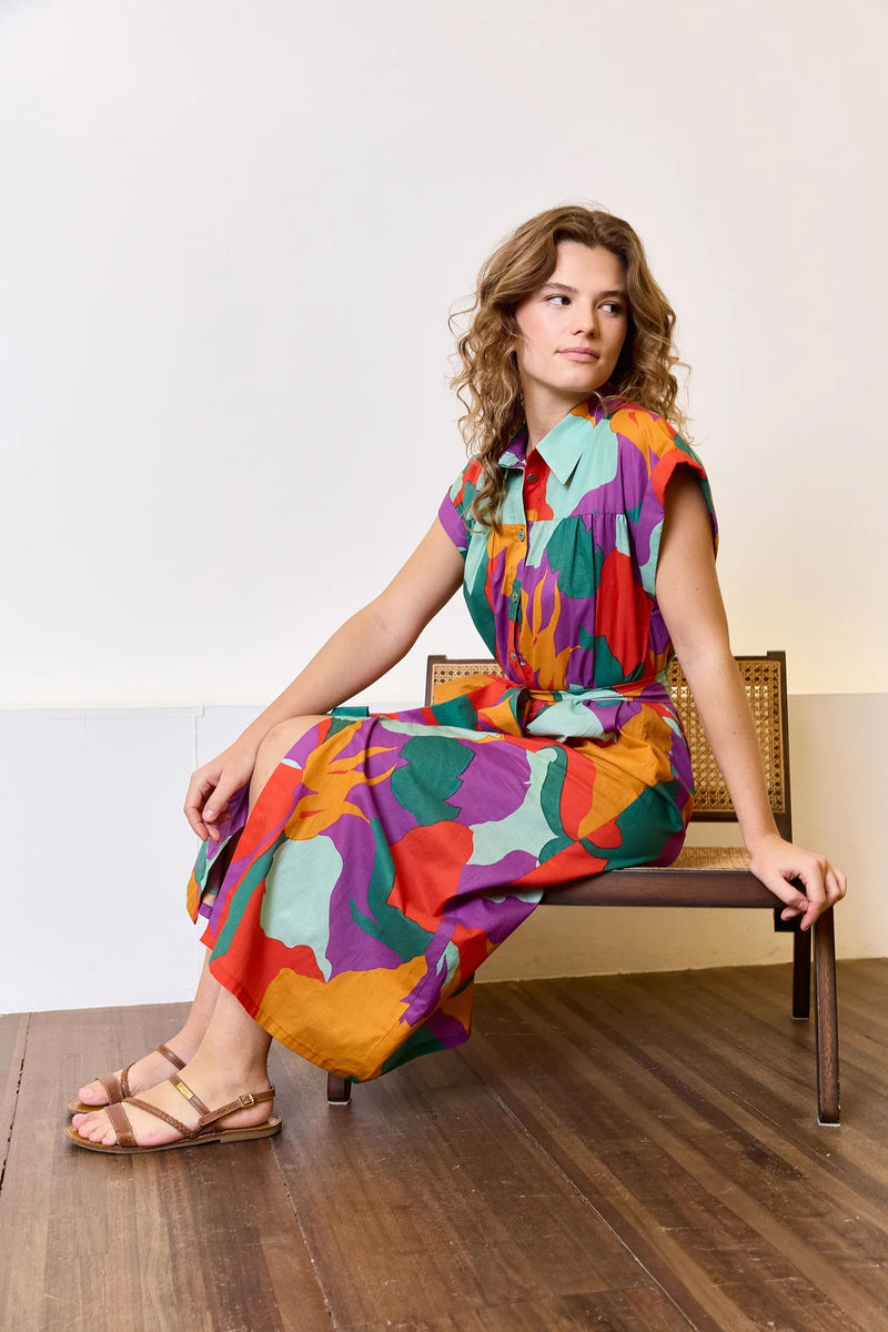 Colourful Modern Graphic Cotton