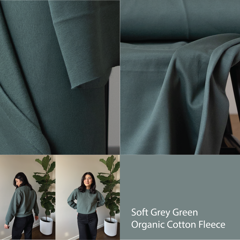 Sloane Bundle 1: Organic Cotton Fleece with Matching Ribbing