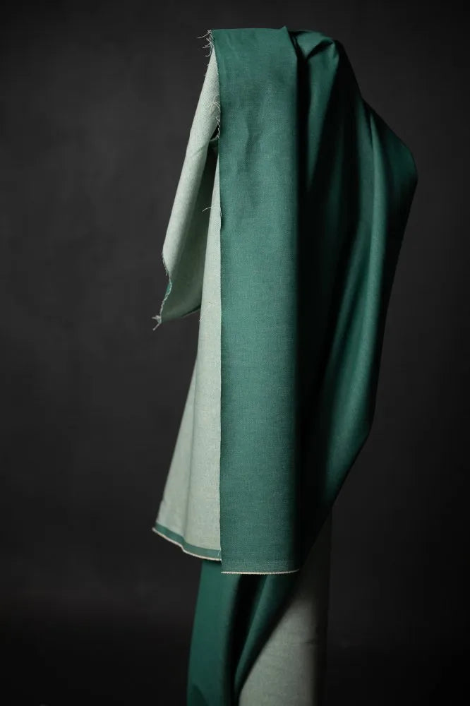 Jade Green Organic Denim by Merchant and Mills