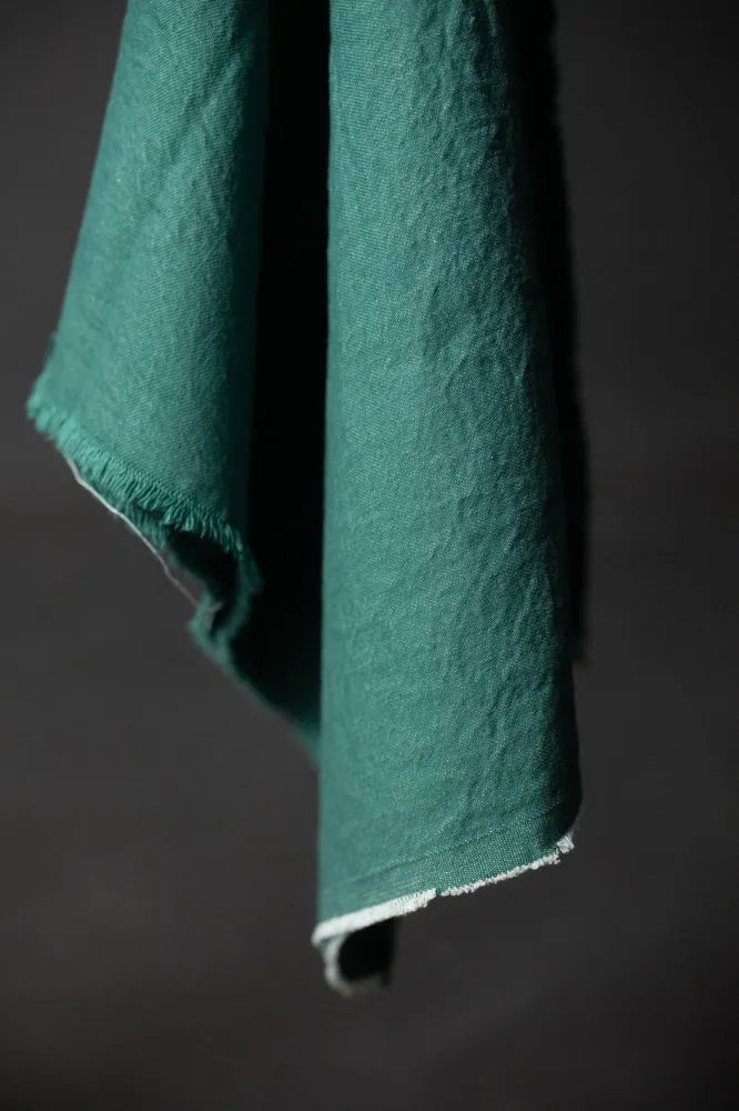 Jade Green Organic Denim by Merchant and Mills