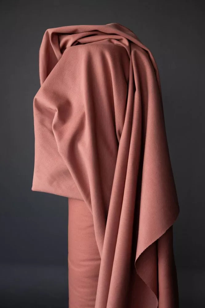 Winter Pink Organic Sanded Cotton Twill by Merchant and Mills