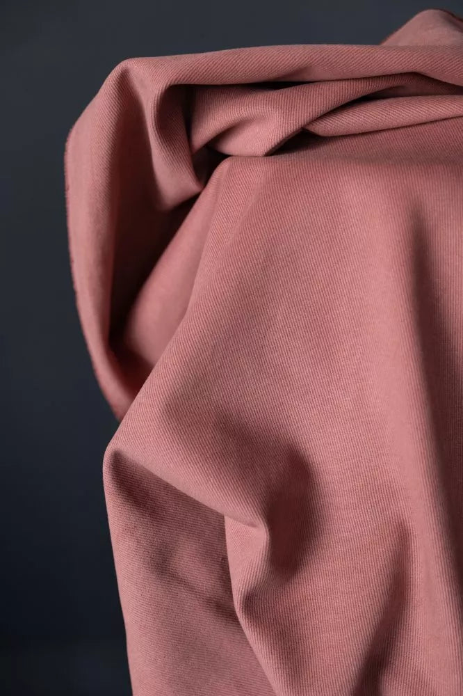 Winter Pink Organic Sanded Cotton Twill by Merchant and Mills