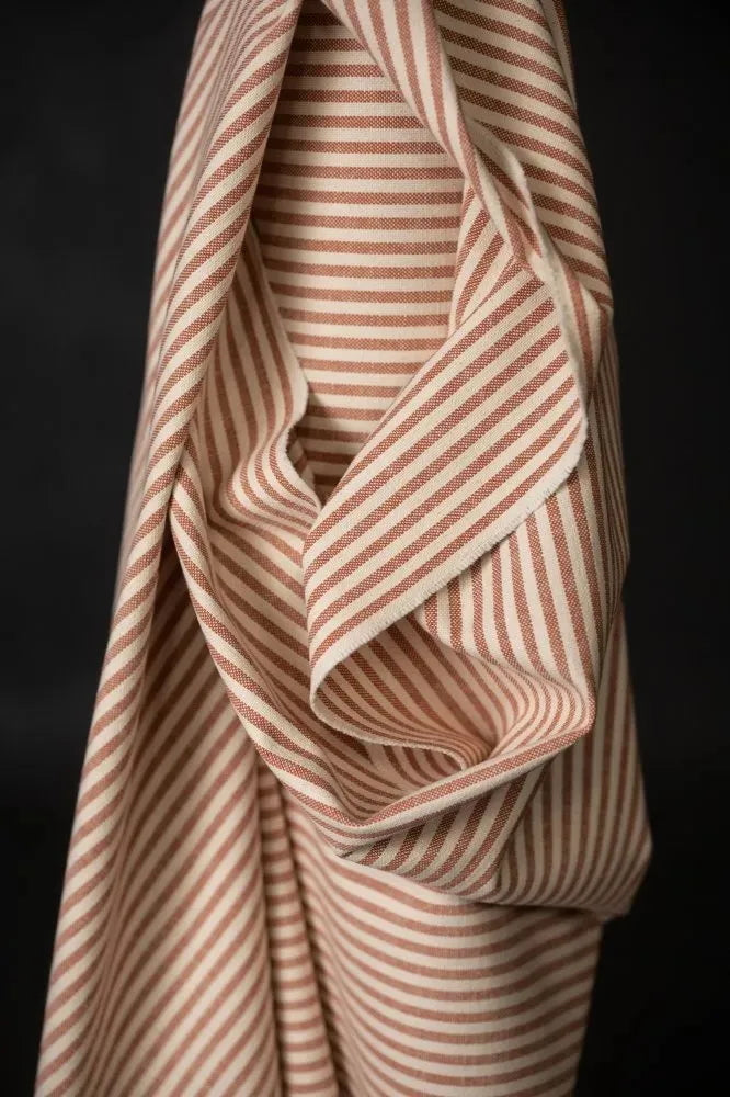 Brick Stripe Heavy Recycled Cotton