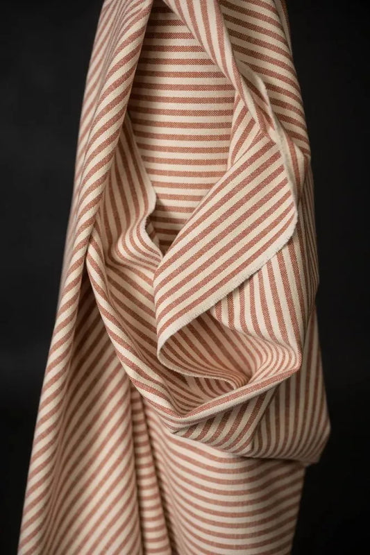 Brick Stripe Heavy Recycled Cotton